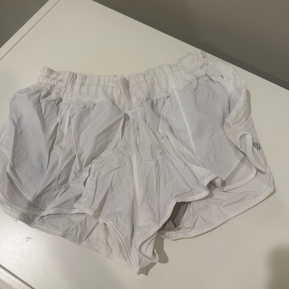 lulu white shorts ! worn once